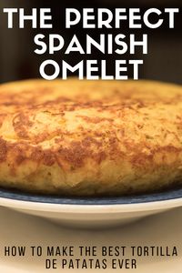 When it comes to traditional Spanish food, nothing is more authentic than a tortilla de patatas. This simple, healthy classic fits in perfectly at all meals: as an appetizer, as part of a tapas spread, or even for breakfast! All you need for my simple Spanish omelet recipe are potatoes, high-quality extra-virgin olive oil, onions, and salt. Let's get cooking! #Spain #tapas