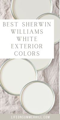 Adding a fresh coat of paint is an easy and cost-effective way to instantly upgrade the look of your house. Whether you're looking for a classic white that's timeless, a shade that stands out, or something in between, the best Sherwin Williams White exterior paint colors have you covered. From cool shades like Pure White and Snowbound to warm options like Shoji White and Creamy, find the perfect hue to bring your vision to life. Other popular white colors White Duck, Alabaster and Oyster White