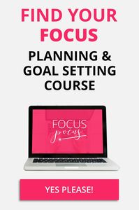 Find focus in your business by planning your future tasks // Freedom Mamas -- #planning #goals #goalsetting #timemanagement #entrepreneur #blogger #mompreneur