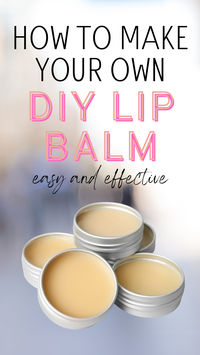 How To Make Your Own DIY Lip Balm | DIY Lip Balm Recipes | DIY Lip Balm with Coconut Oil | Homemade Lip Balm | Natural Lip Balm Recipes | Homemade Chapstick | Coconut Oil Lip Balm Diy