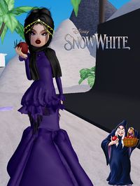 dress to impress,outfit inspo,roblox,dress to impress snow white theme,snow white outfit,dti,disney princess outift,dress to impress disney princess fit,dress to impress non vip outfit,witch outfit,witch,snow white witch