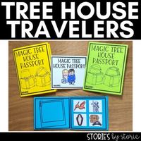 Magic Tree House chapter books are enjoyable for primary students. If your students have enjoyed going on adventures with Jack and Annie, they will love becoming a Tree House Traveler! After reading one of the stories, students can add a stamp to their passport booklet. Once students have finished r...