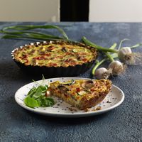 #MeatlessMonday, flaky crust and all. Get our Veggie Quiche with Whole Grain Crust recipe this Summer by clicking the pic. #SeedsOfChange #BeASeedOfChange #OrganicForEveryone #SOC #Organic #OrganicFood #OrganicFoods #Quiche #Vegetarian #Veggie #Meatless #GoodEats #FoodPhotography #OrganicLife #OrganicProducts #OrganicLiving #OrganicIngredients #POTD