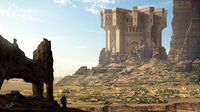 ArtStation - Ancient Desert, Ranith R.P