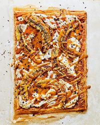 Easy banoffee sheet tart - delicious. magazine