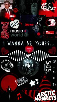 #for #best #friends #wallpaper #arctic #monkeys #black #red #arcticfoxhaircolor #aesthetic #1 #iwannabeyours #music #art