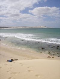 Praya da Chave  Praia da Chave is a beach in the western part of the island of Boa Vista in Cape Verde. At the northern part of the beach, close to the town Rabil, tourist resorts have been developed and its length is approximately 1 km long.