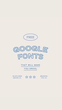 10 Google Fonts that will make your designs stand out and impress your. #VintageFonts #FreeFonts #RetroDesign #Typography #GraphicDesign