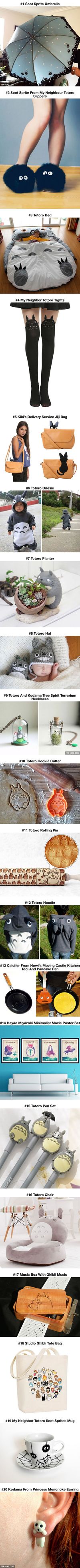 Totoro cookie cutter, definitely getting this! - 20 Perfect Gifts For Miyazaki Lovers