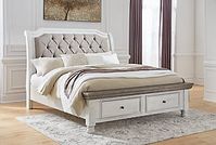 Havalance Queen Sleigh Bed with Storage | Ashley