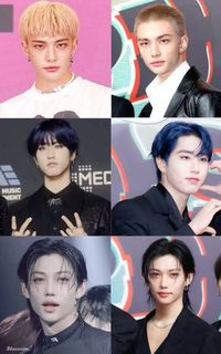 #skz #hyunjin #Felix #Han #hairstyle <3