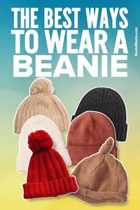 This winter, freeze out hat head in style. These 9 smart beanie styling ideas will show you how to avoid awkward flattened locks and turn even basic knit caps into chic seasonal accessories for short and long hair dos alike.