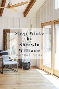 My Review of Shoji White by Sherwin Williams - Interior and Exterior Paint