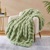 CozyBloom's Ultra Soft Fleece Throw Blanket, available in various stylish colors, our thick, warm, and decorative throw blanket is the perfect winter companion for your couch or bed. It's not just a cozy addition to your home; it's also a thoughtful and highly-praised gift choice for any occasion, especially during the Back to school, Christmas, Birthday, Thanksgiving, Valentines etc.. Size: 50" x 60.  Color: Green.