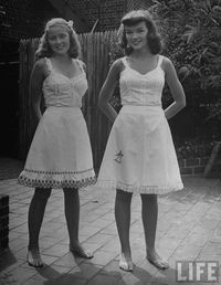 Summer dresses, 1944.