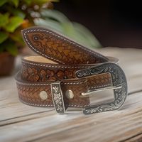 ABOUT THE ITEM:   - This belt is made of top quality genuine leather. - Custom engrave option. - 1.5" wide.