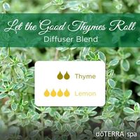 Let the Good Times Roll doTERRA Diffuser Blend