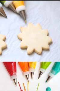 The perfect, easy royal icing recipe for sugar cookie decorating, made with meringue powder.