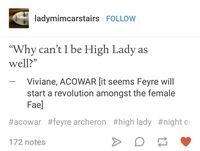 *Smirks YAAAAAAAAASSSSSS Viviana ACOWAR ACOMAF ACOTARS SARAH J MAAS