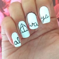 always... #nails #nailart #wedding