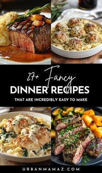 Impress your guests with gourmet meals made easy! 🍽️👩‍🍳 Dive into 27+ Fancy Dinner Recipes That Are Incredibly Easy to Make and elevate your dinner parties with minimal effort.