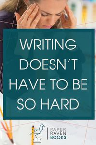 We writers live under a heavy cloud – the pervasive, suffocating mantra that “writing is hard.” Okay, yes, it’s difficult to make time for writing. But once we sit down to write, why does it seem so hard? Check out this post to learn why writing doesn't have to be so hard! #writingadvice #writefaster #writersblock # selfpublishing | writing is hard | writing is advice | self-publishing | writer's block |