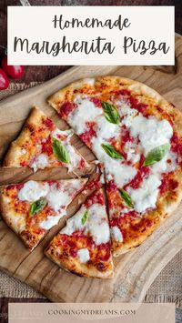 Homemade Margherita Pizza