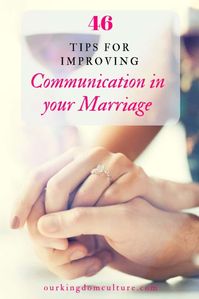 Tips for improving Communication in your Marriage