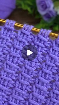 Gözde nur bayraktar ☘ on Instagram: "Kolay tunus işi ayrıntıları youtube kanalımda #crochet #knitting"