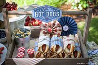 lia griffith's 4th of july printables are perfect for shine's vintage baseball birthday party