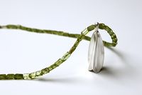 Necklace Lily Peridot byy Dörte Dietrich