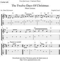 12 Days Of Christmas: (Guitar) Christmas in July