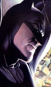 Batman by Alex Ross - not a Silver Age image, but he really shook up the world of comic art.