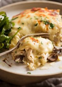 White Chicken Lasagna