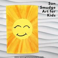 20 Fun and Easy Sun Activities for Preschoolers - Taming Little Monsters