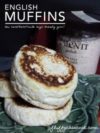 Low carb keto English Muffins from Fluffy Chix Cook, puts breakfast bread back on the menu!