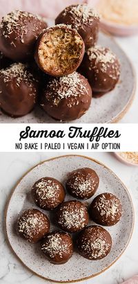 Samoa Truffles - Unbound Wellness