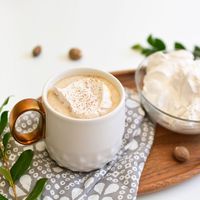 I’m checking out a delicious recipe for Hot Spiced Coconut Pumpkin Drink Recipe from Kroger!