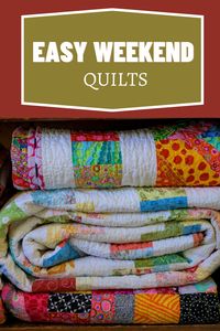 Discover delightful patterns for easy weekend quilts. Transform your weekends into creative adventures with simple, step-by-step instructions. Choose from a variety of charming designs and create cozy quilts effortlessly. Elevate your quilting experience with these accessible and rewarding patterns.