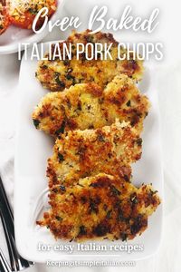 Make these delicious Italian seasoned and breaded pork chops for a meal everyone will love.