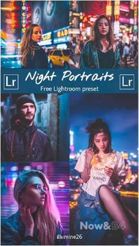 To download this preset for FREE navigate to my 'free Lightroom preset' board in my profile. #Lightroom #preset #free preset #Lightroom CC #night #photography #portrait #Adobe