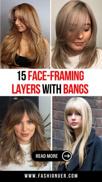 Face-framing layers with bangs are a top trend for the New Year! These layered hairstyles beautifully contour the face, while bangs add a playful touch. Perfect for any length, face-framing layers with bangs are stylish and versatile. Start the New Year looking fabulous with this chic hairstyle.
#FaceFramingLayers #BangsTrend #NewYearHairGoals #StylishHairIdeas #LayeredHairstyles