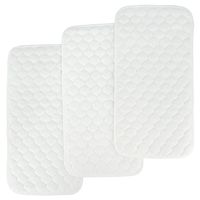 Amazon.com : Bamboo Quilted Thicker Longer Waterproof Changing Pad Liners for Babies 3 Count by BlueSnail : Baby