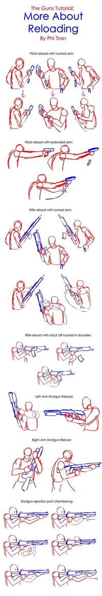 The Guns Mini-Tutorial: More About Reloading by PhiTuS.deviantart.com on @DeviantArt: