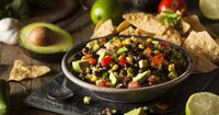 Black-eyed peas plus flavorful salsa equals Texas Caviar!