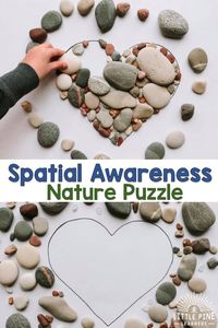 Work on Spatial Awareness With This Simple Nature Shape Puzzle • Little Pine Learners