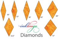 Index Diamonds - Quilt with Inklingo