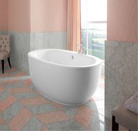 What could be more romantic than soaking in a sunlit freestanding bathtub?