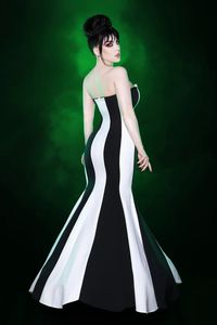 SANDWORM STRIPED GOWN – The Oblong Box Shop™