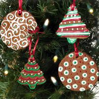 Cinnamon Christmas Ornaments  Great to make with kids